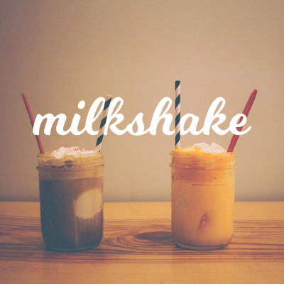 milkshake font