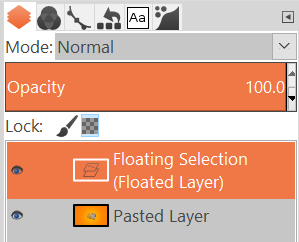 Layers menu