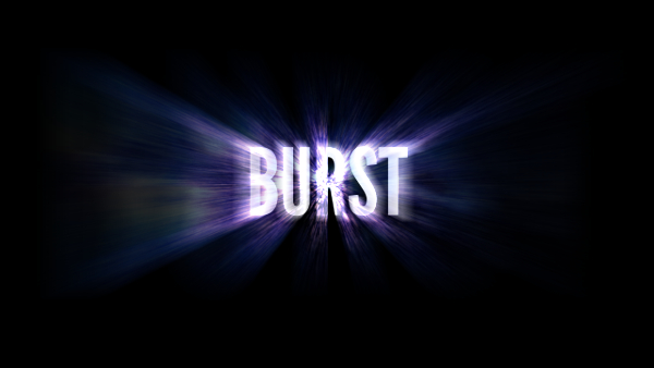 Motion blur text layer