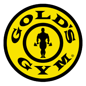  Logo de fitness jaune 