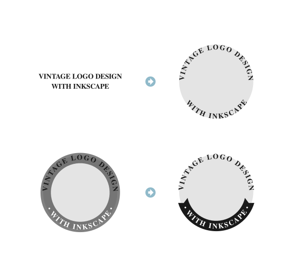 Wrapping text around a circle with Inkscape