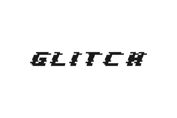 Glitchy Text Generator