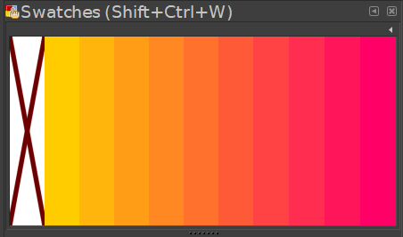 Custom swatch made in Inkscape