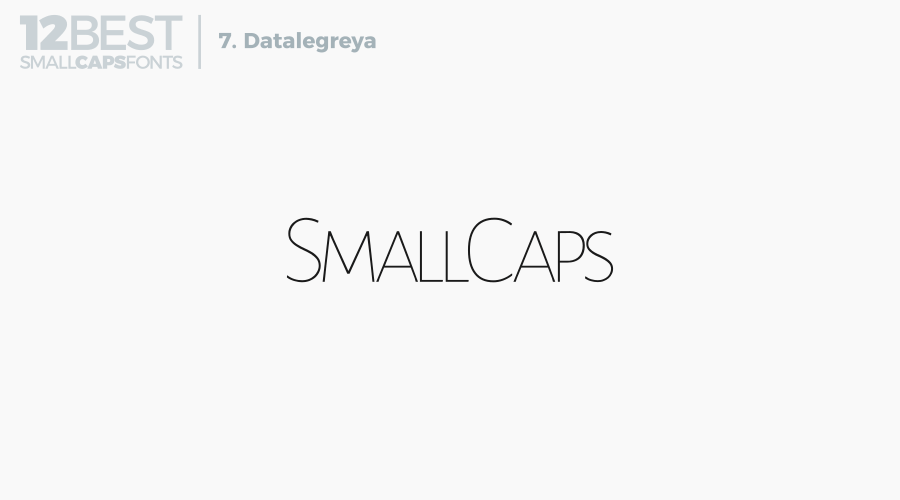 Datalegreya font