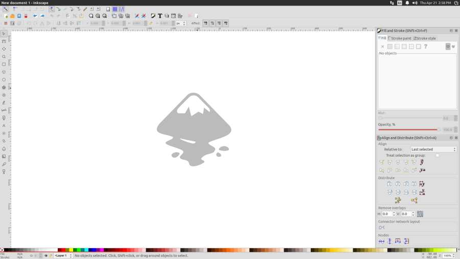 Inkscape screenshot