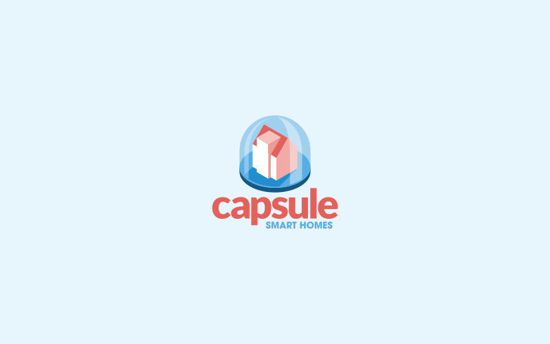 Capsule smart homes logo