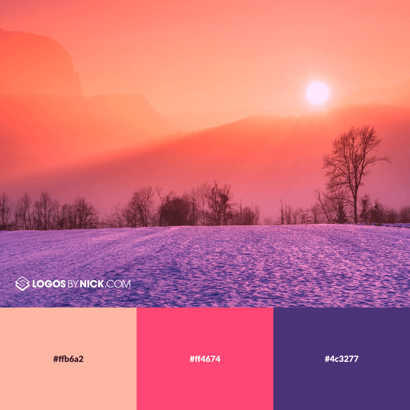 sunrise color palette