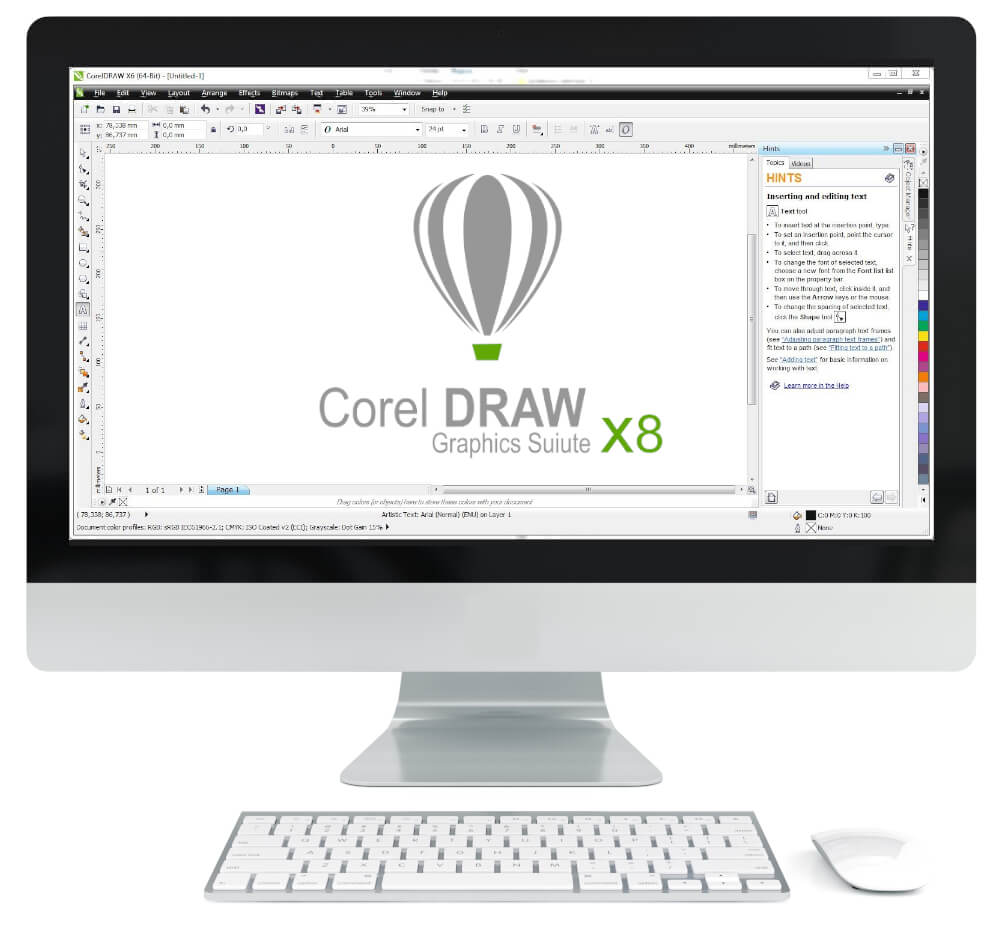 CorelDraw screenshot