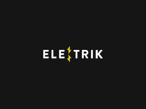 Electricity logo design