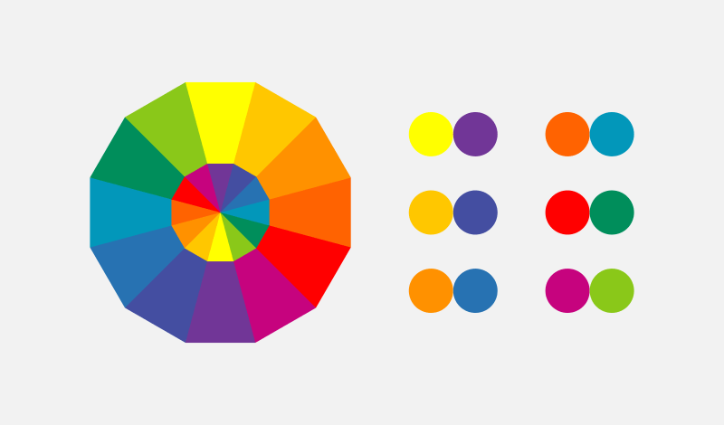 Logo color wheel