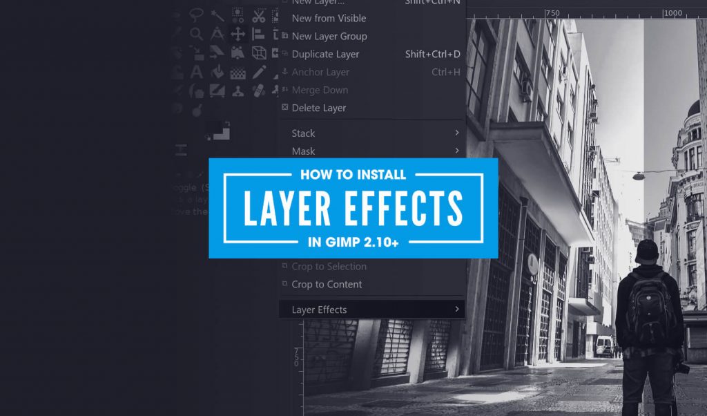 GIMP layer effects plugin for 2.10