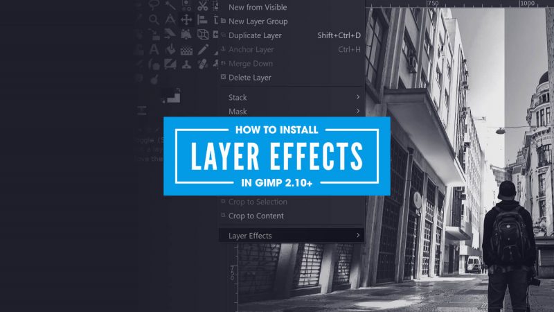 GIMP layer effects plugin for 2.10