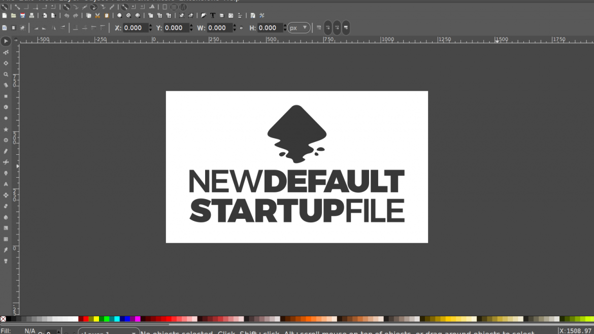 Inkscape default template