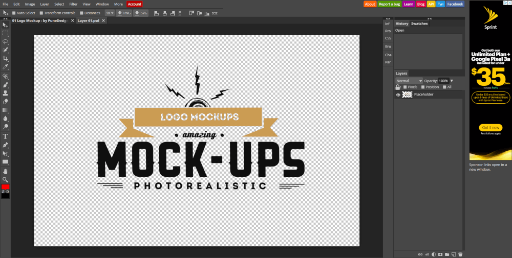 Download How To Use Psd Mockups Without Photoshop Video Tutorial Logos By Nick PSD Mockup Templates