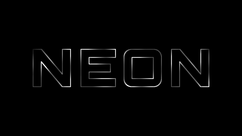 How to create glowing neon text with gimp logos by nick