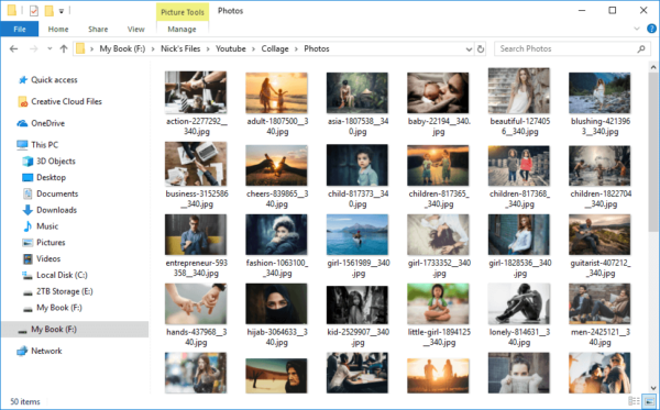 How To Create A Photo Mosaic Collage with GIMP – Logos By Nick