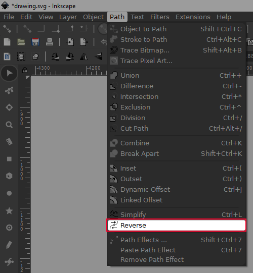 Reverse path function