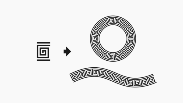 Repeating an Object Around a Shape with Inkscape – Logos By Nick