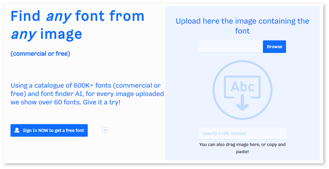 font finder by image