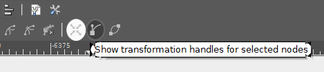 Show transformation handles