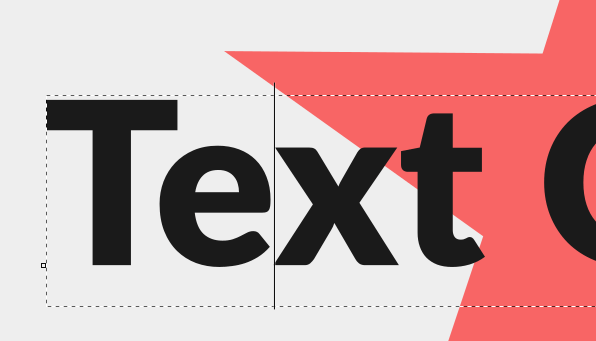 Editable text object