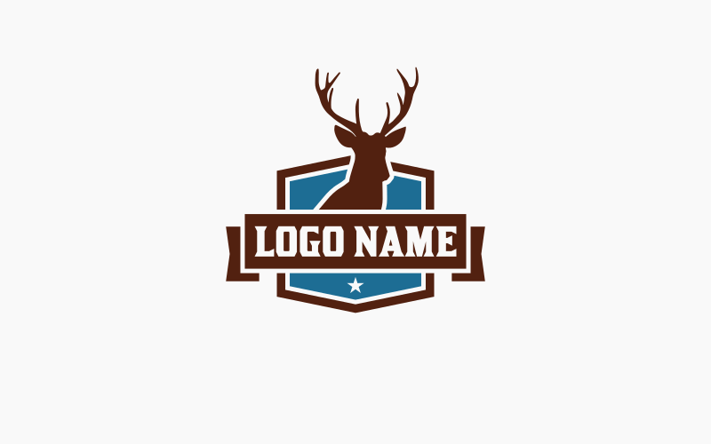 Finished logo design with color applied.