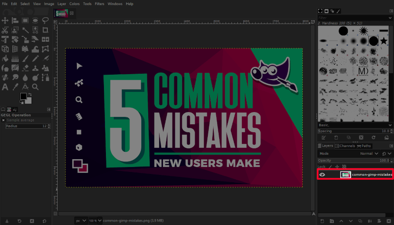 5 Common Mistakes New GIMP Users Make and How To Avoid Them – Logos By Nick