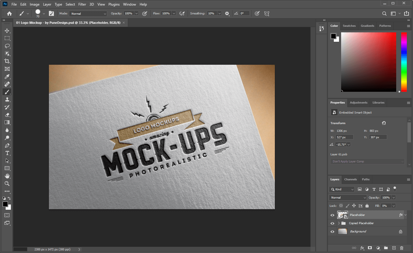 How to edit mockups with photoshop in 3 simple steps