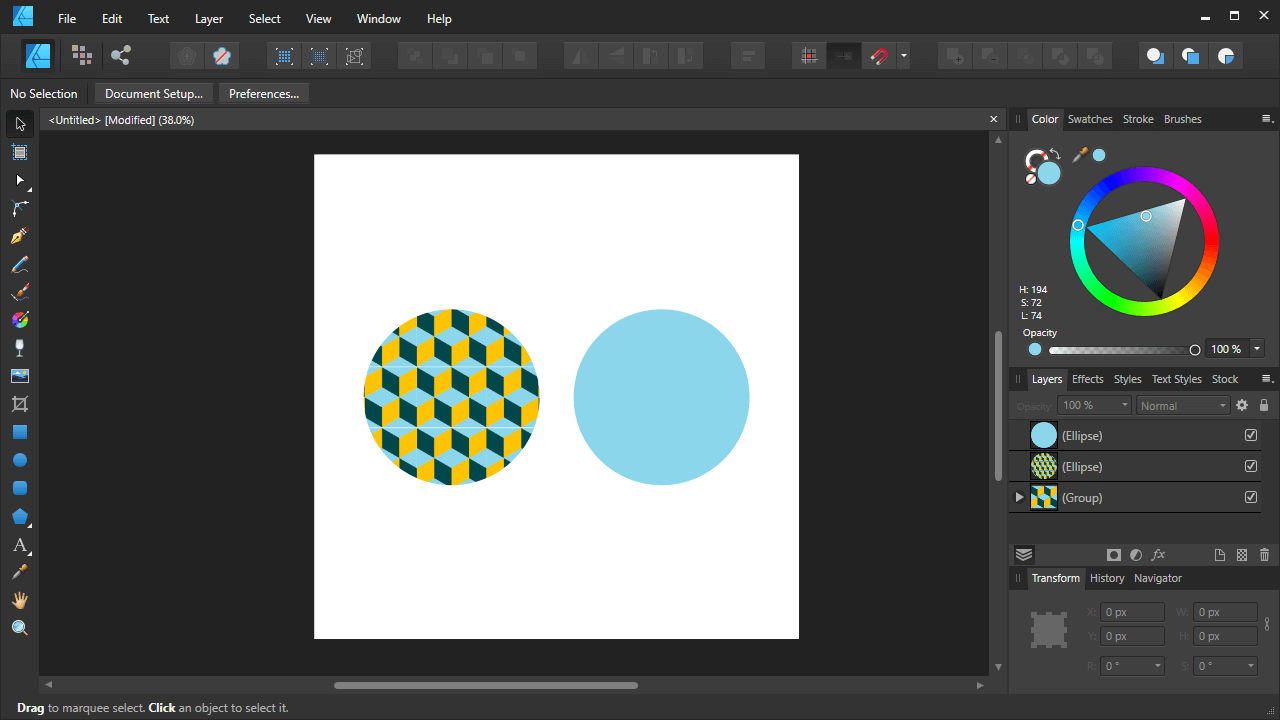 How To Pattern Fill with Affinity Designer – Logos By Nick