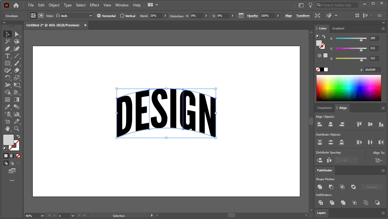 3d text illustrator