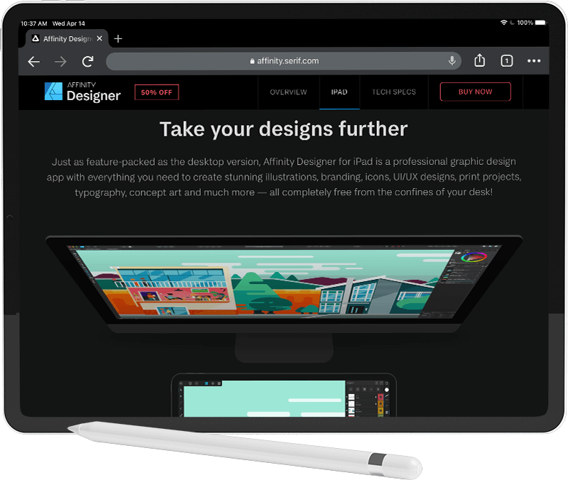 Affinity Designer 2 for iPad na App Store