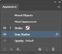 Appearance menu