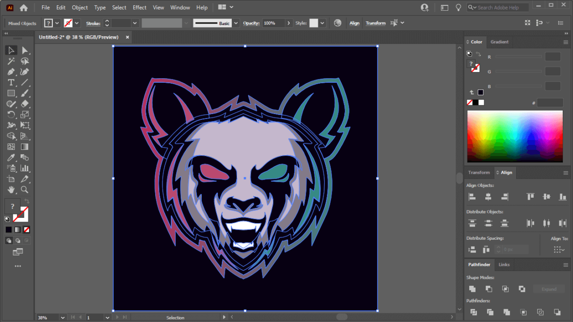 How To Brighten Colors In Illustrator Globally Logos By Nick