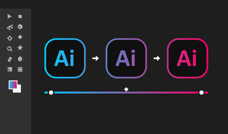 Gradient Across Multiple Objects 2 Logos By Nick Gradient Across Multiple Objects 2 Logos By Nick