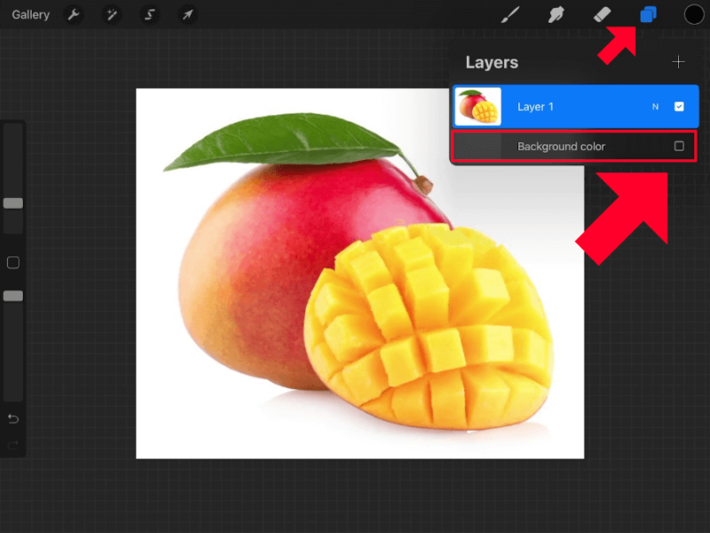 How To Delete A White Background with Procreate for The iPad Logos By
