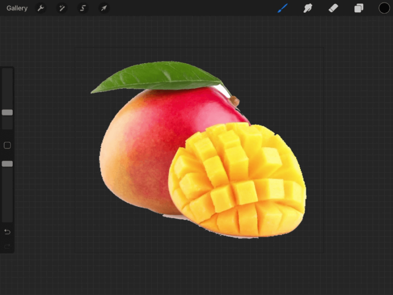 How To Delete A White Background with Procreate for The iPad Logos By
