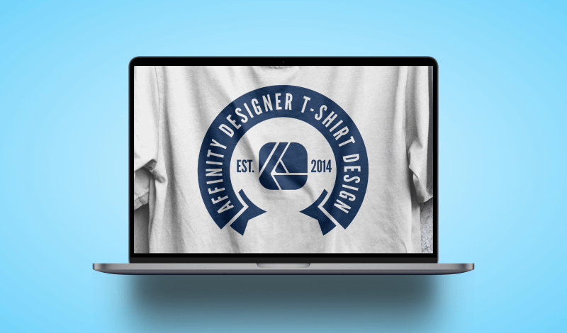 Affinity Designer t shirt design