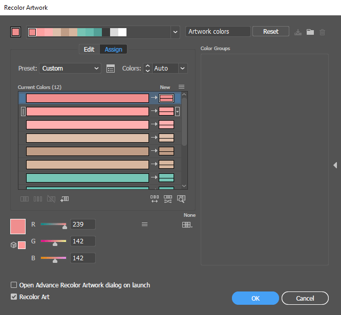 Color index