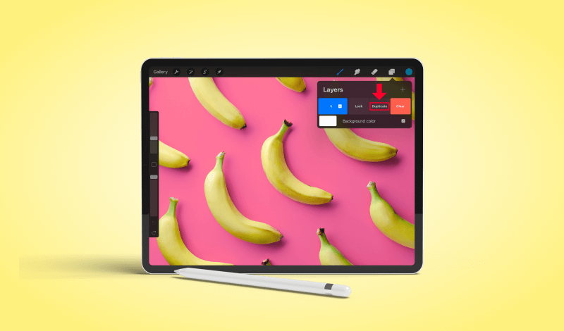 How to duplicate in Procreate