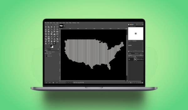 2 Ways To Draw A Straight Line with GIMP – Logos By Nick