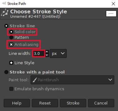 Stroke Path