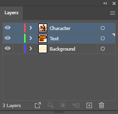 how to merge layers in illustrator