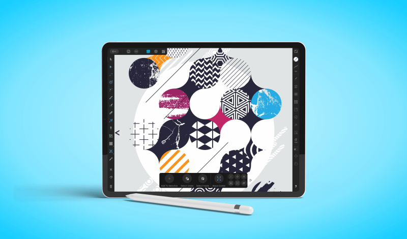 Create a perfect circle with Affinity Designer for the iPad