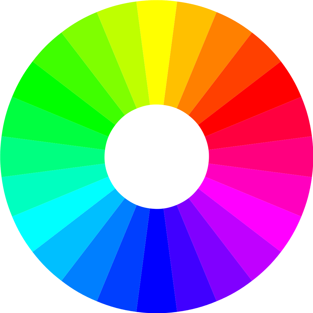 RGB color wheel