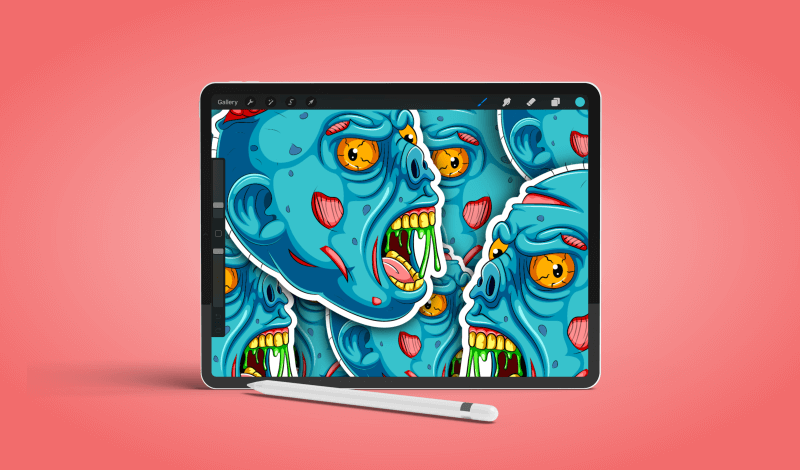 Procreate stickers deals