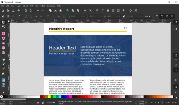 How To Edit A PDF In Inkscape – Logos By Nick