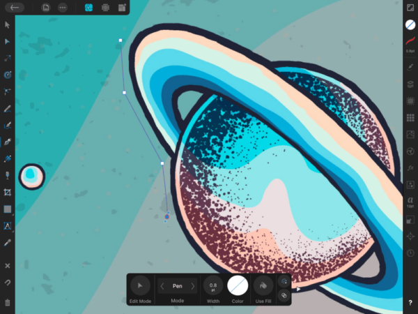 How To Use The Pen Tool In Affinity Designer for iPad – Logos By Nick