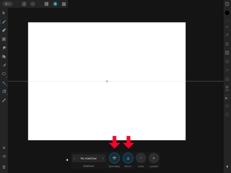 How To Mirror Draw In Affinity Designer For iPad Logos By Nick