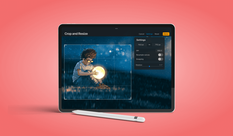 How To Crop In Procreate Crop Images And Individual Layers Logos By 