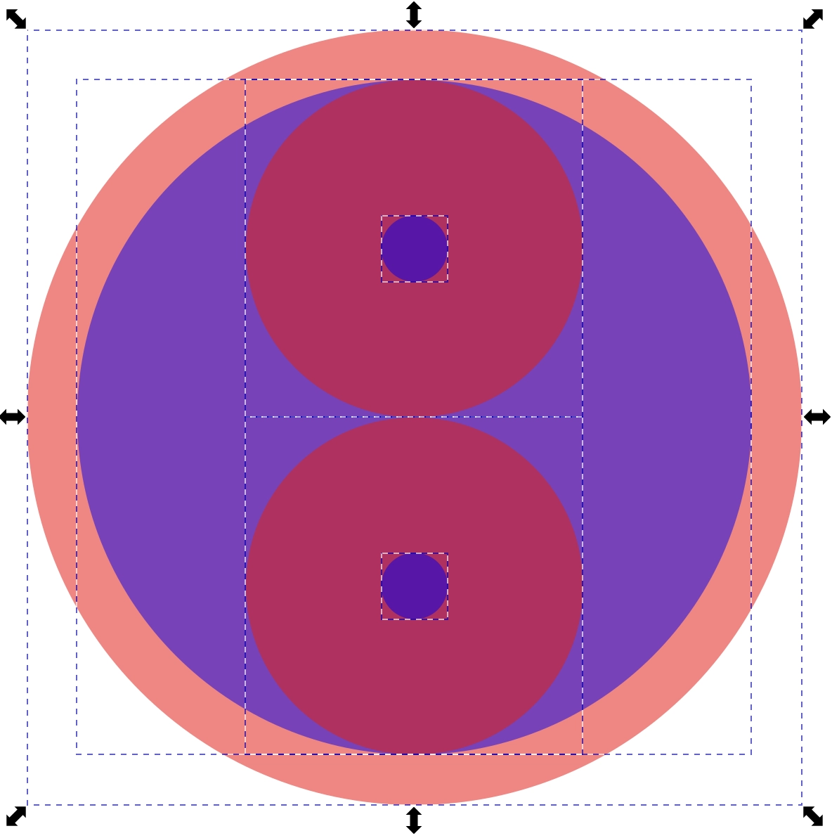 Array of circles